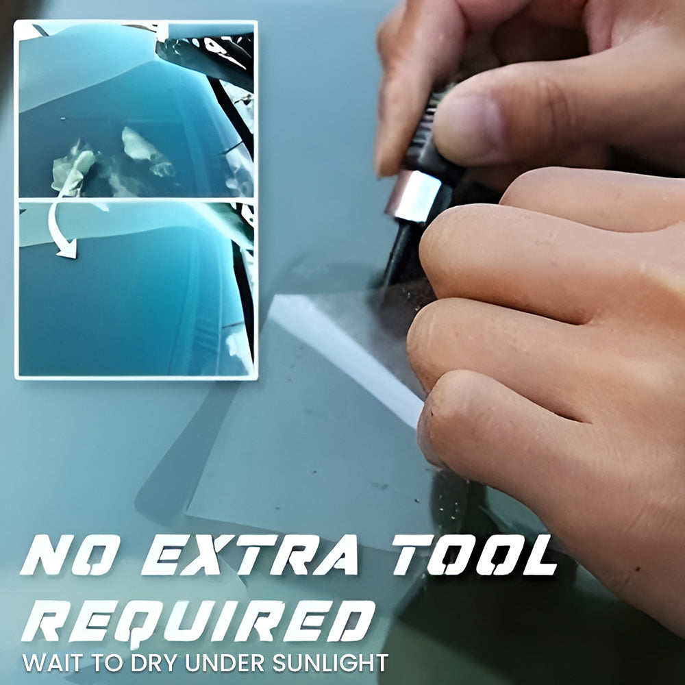 1+1 Gratis | CrackGone™ - Glasrisse in wenigen Minuten reparieren!