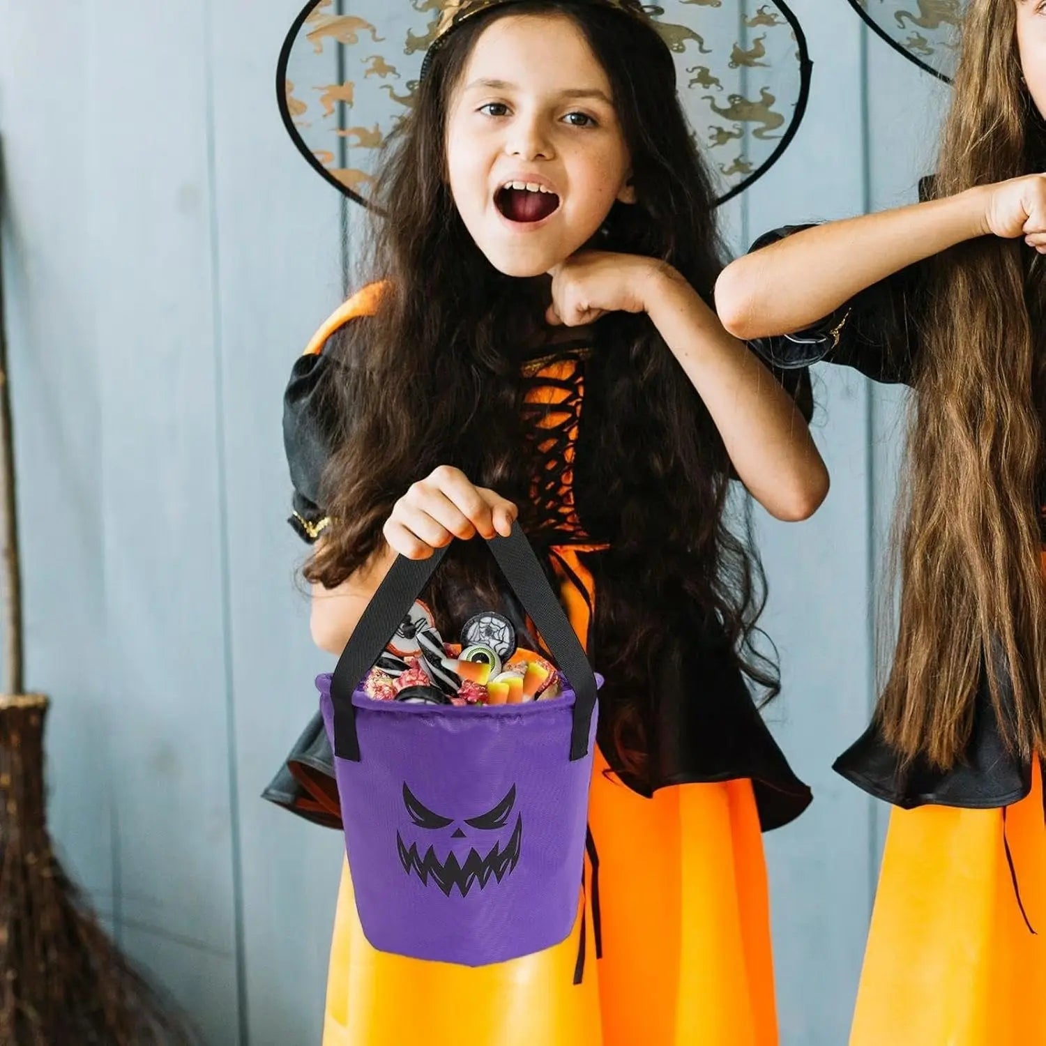 GlowTote® Kinder Halloween Korb