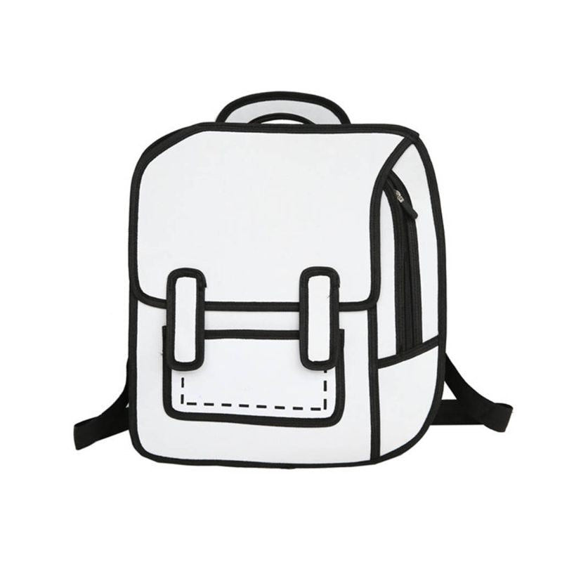 Cartoon Schulrucksack