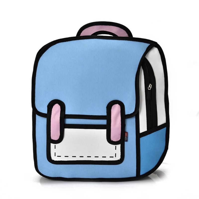 Cartoon Schulrucksack