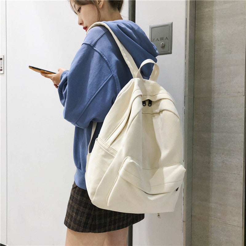 Packora® | Canvas-Schulrucksack