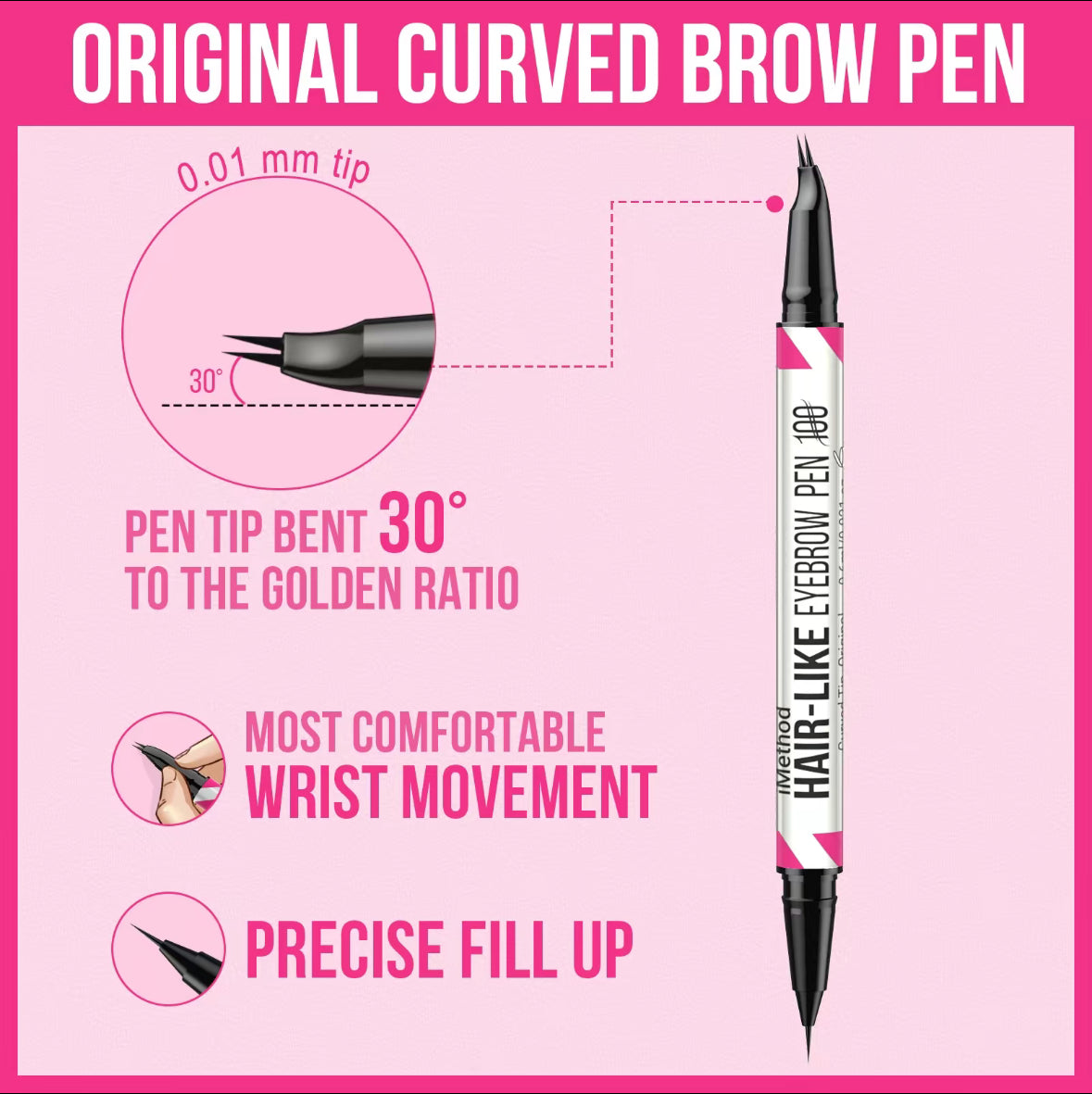 1+1 GRATIS | BrowCrux™ | Feiner haariger Streifen