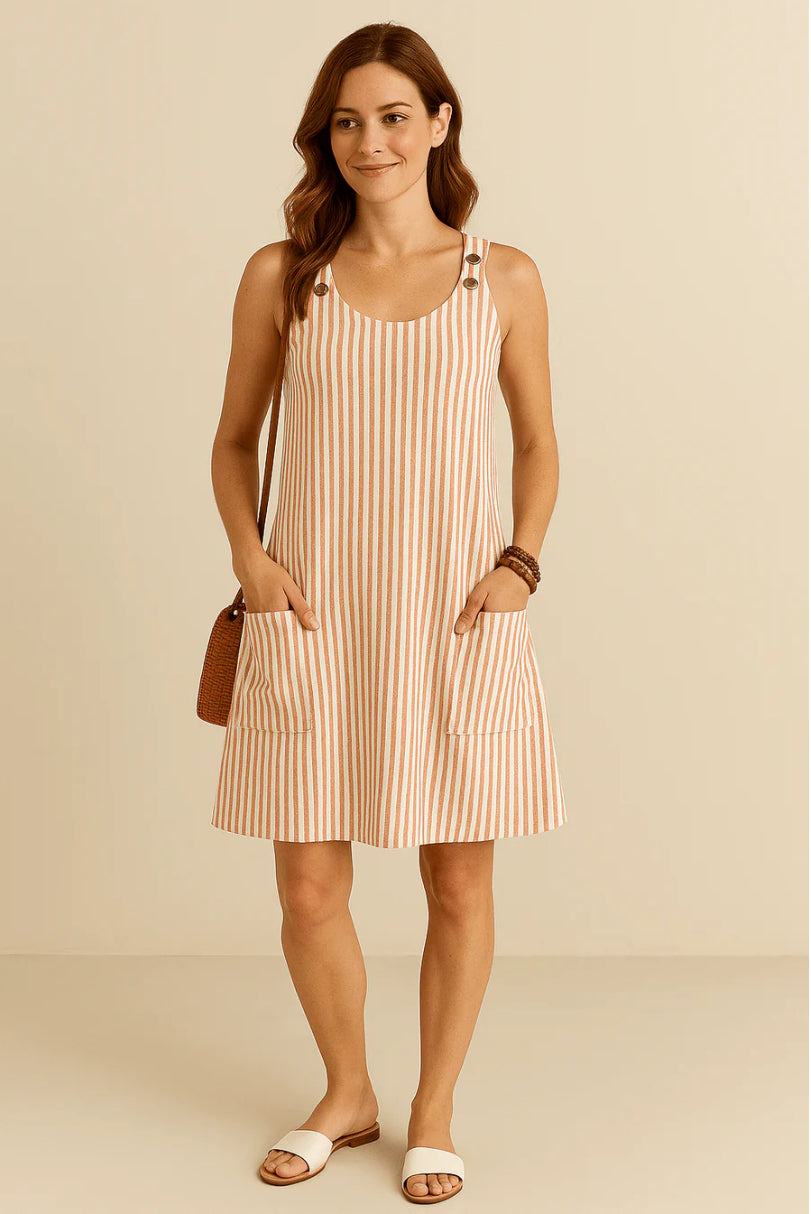 50% RABATT | Suniva™ | NAUTISCHES STRIPED-DESIGN