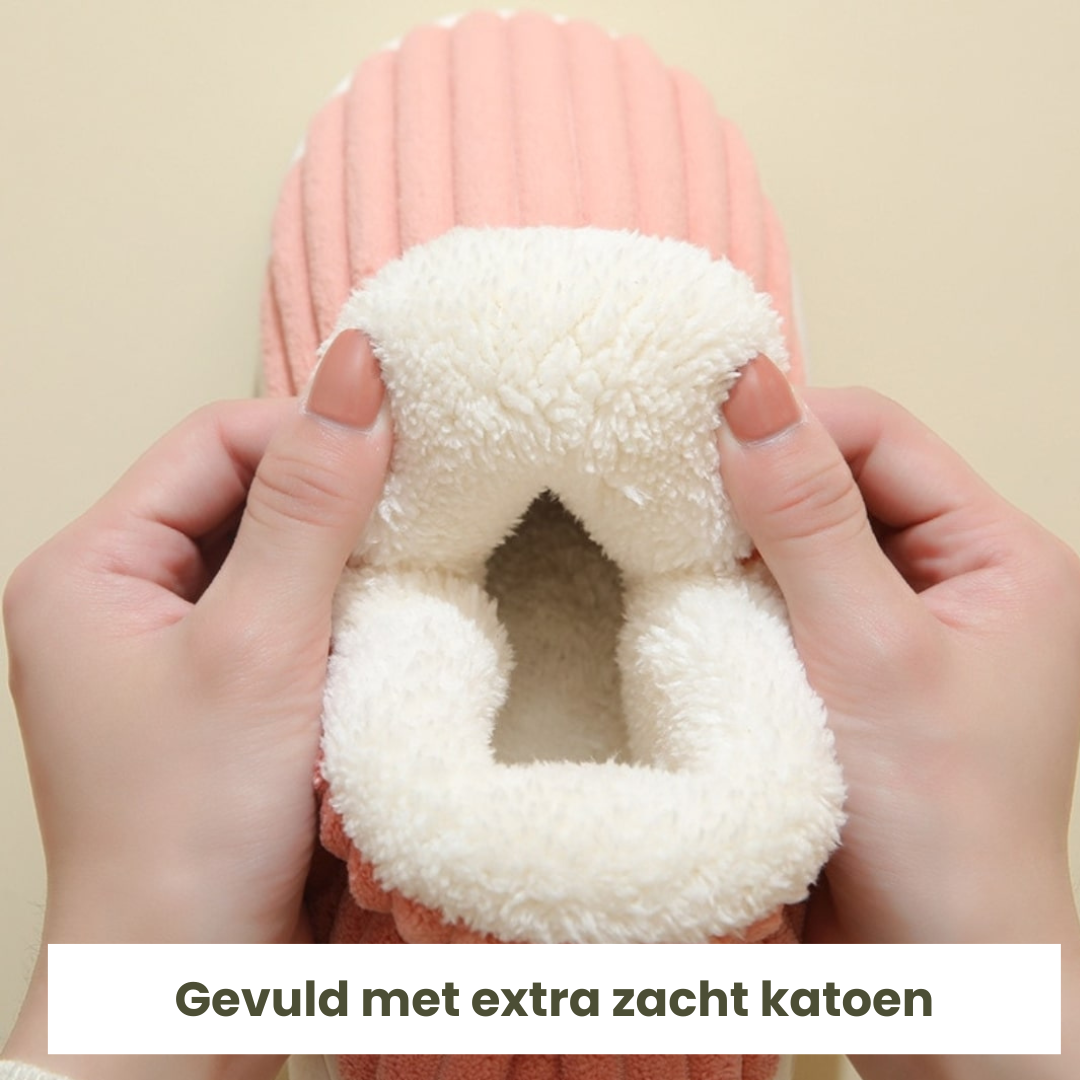 TheraFlausch™ Therapeutische flauschige Fleece-Winterpantoffeln