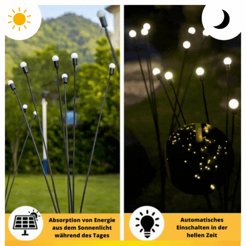 GlimmerGlow™ | Solarbetrieben, LED, Strahlend!