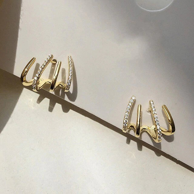 50% RABATT | DazzleDrops™ | Elegante Ohrringe ✨