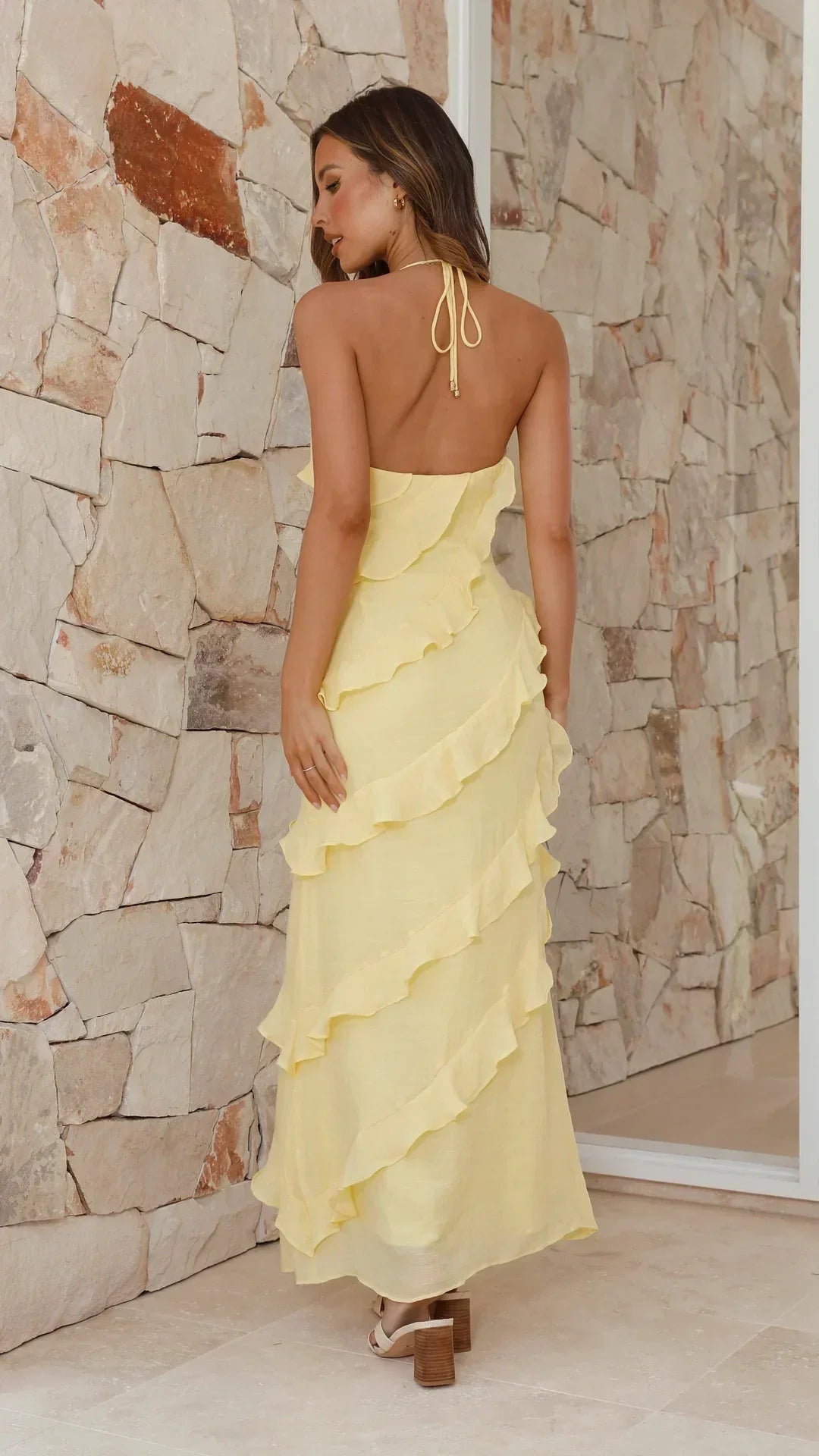 50% RABATT | Elegentra™ | Rüschenkleid Elegant & Stilvoll