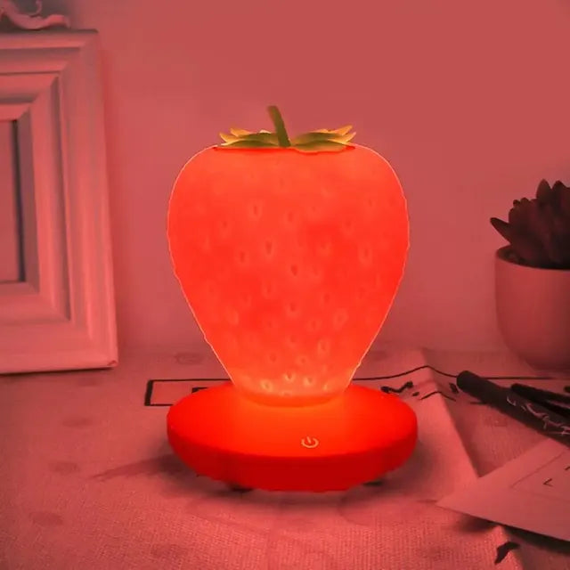 BerryLight® | Erdbeer-Lampe Nachtlicht – perfekt für Schlafzimmer & Geschenkidee