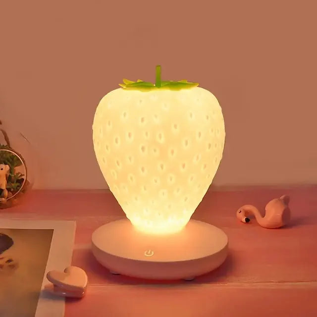 BerryLight® | Erdbeer-Lampe Nachtlicht – perfekt für Schlafzimmer & Geschenkidee