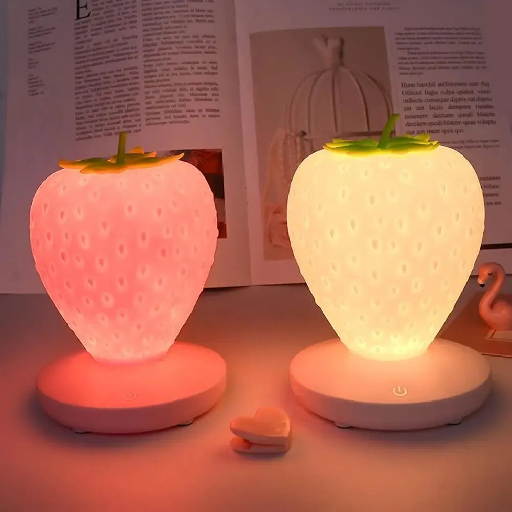 BerryLight® | Erdbeer-Lampe Nachtlicht – perfekt für Schlafzimmer & Geschenkidee
