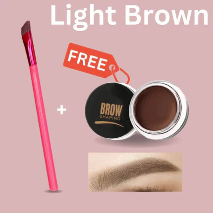 Augenbrauen-Puder mit kostenlosem Pinsel – perfektes Set für Brow Shaping