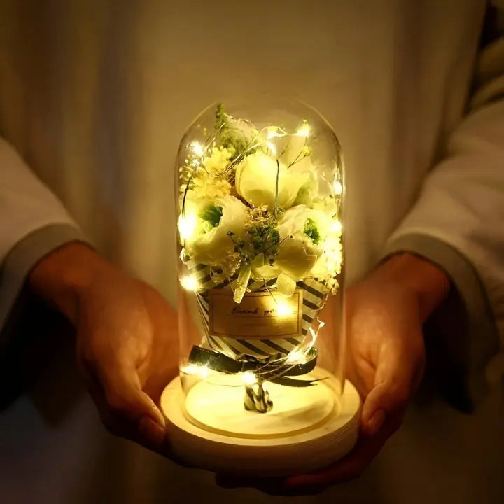 LumiCraze® | WireGlow Kupferlicht-Kette – vielseitige Dekoration