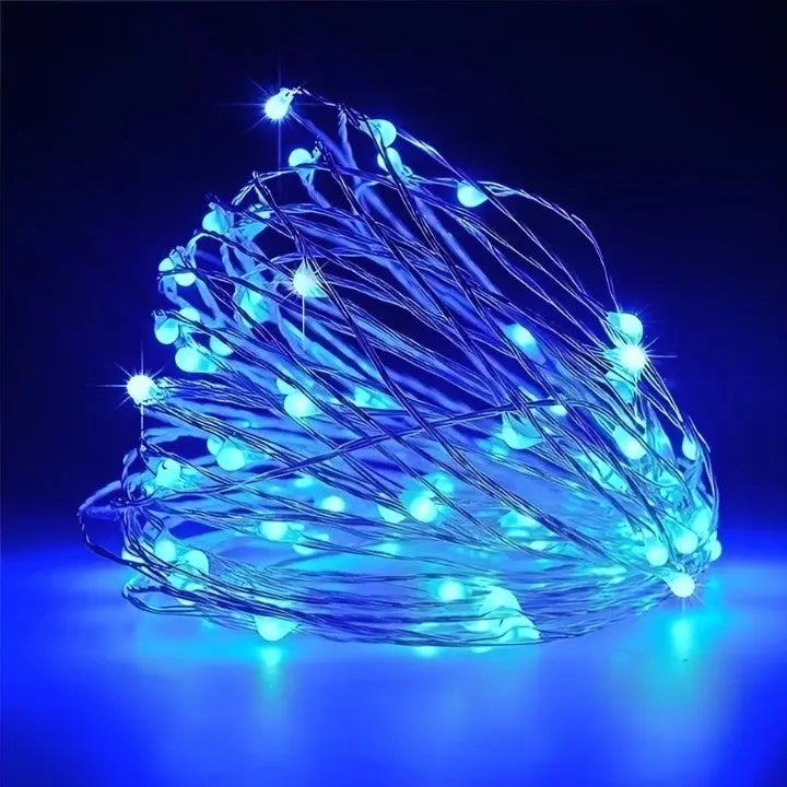 LumiCraze® | WireGlow Kupferlicht-Kette – vielseitige Dekoration