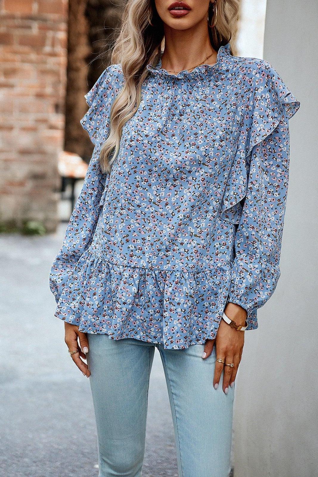 Daphne™ Hemd mit Blumenmuster für Frauen