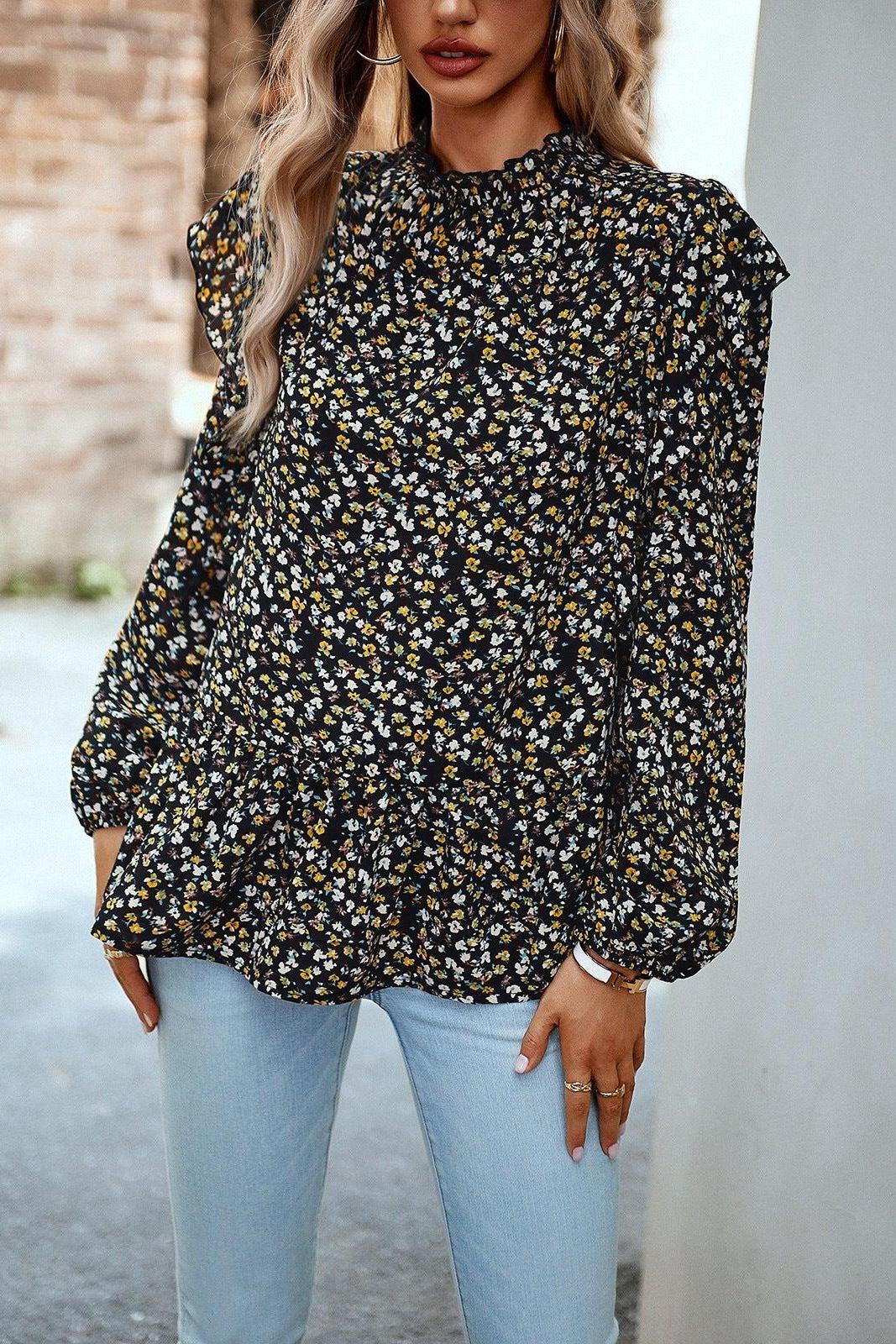 Daphne™ Hemd mit Blumenmuster für Frauen