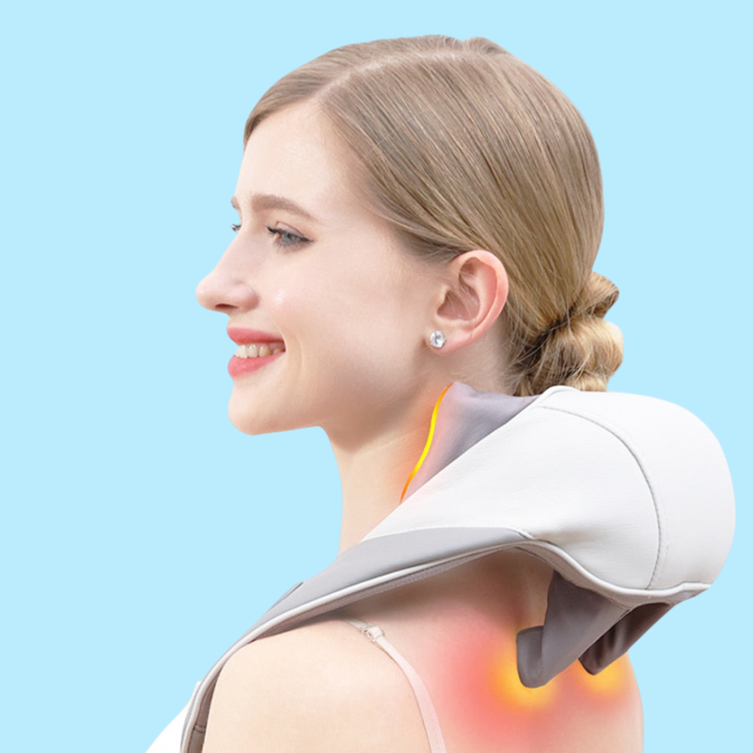 Elektrisches Shiatsu-Nackenmassagegerät mit Wärmefunktion – preisgekröntes Modell, Gewinner