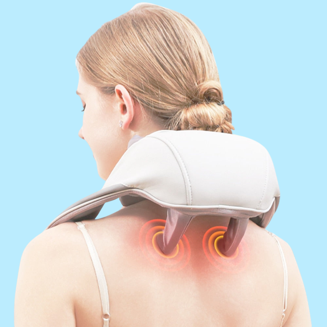 Elektrisches Shiatsu-Nackenmassagegerät mit Wärmefunktion – preisgekröntes Modell, Gewinner
