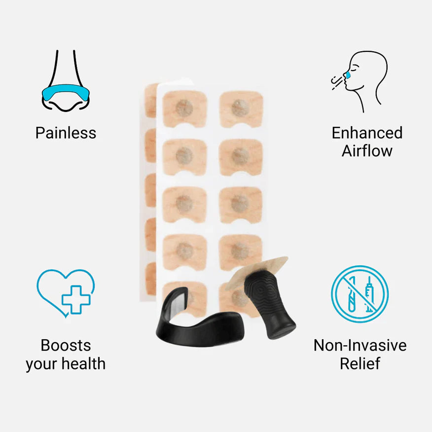 BreathPure™ | Magnetischer Nasenstreifen