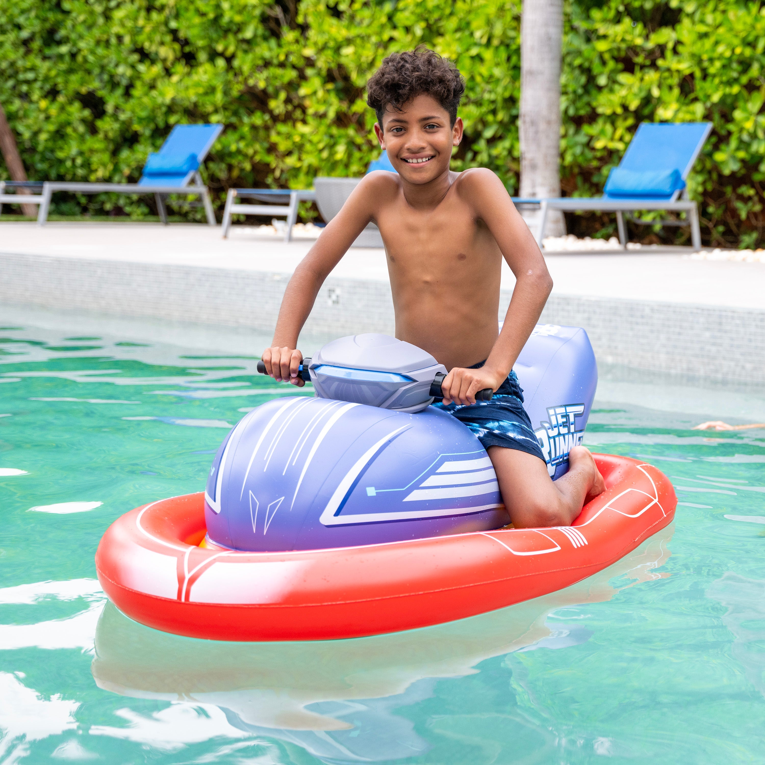 Jet Runner 2.0 | 12V Motorisiertes aufblasbares Aufsitz-Wasserfahrzeug