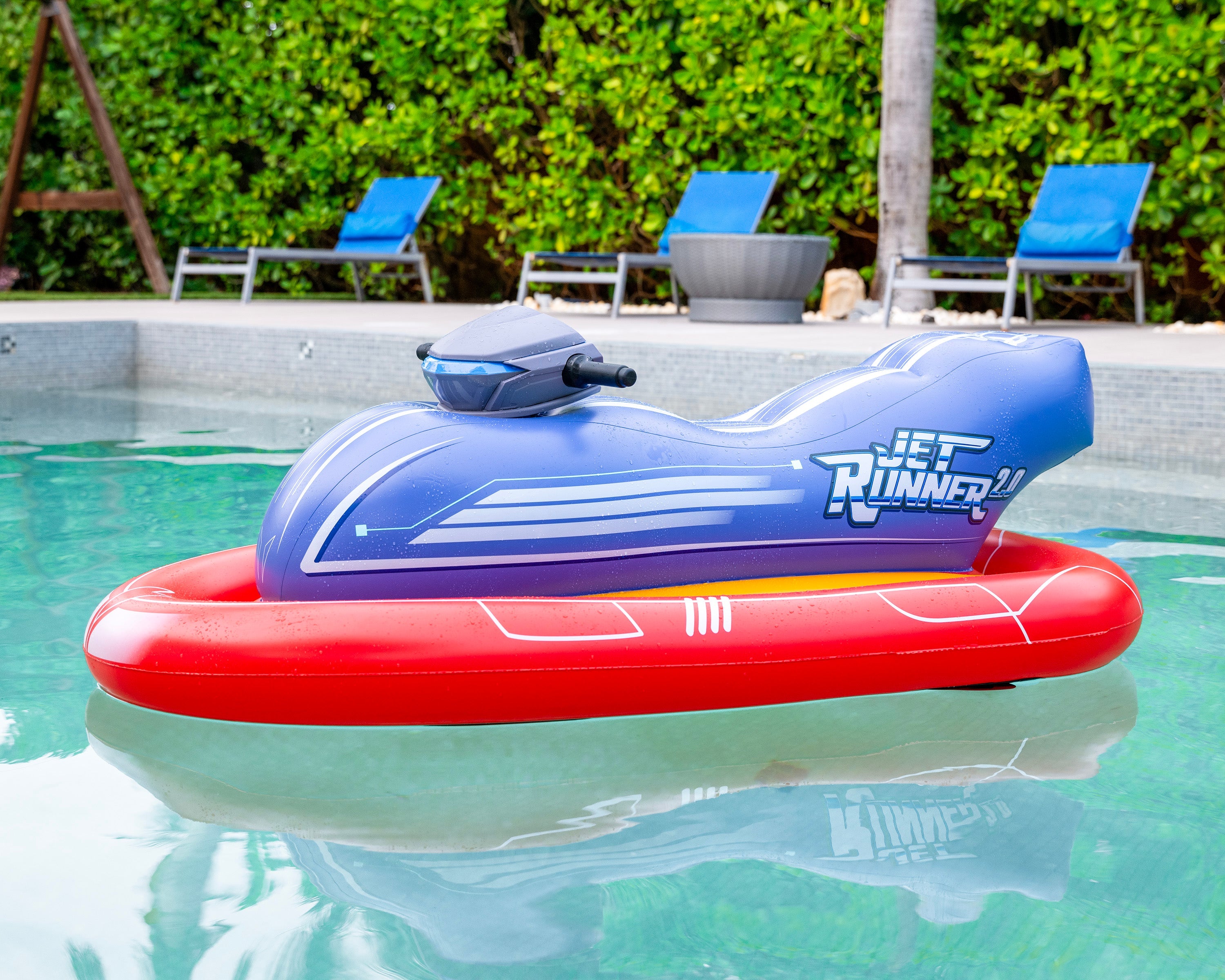 Jet Runner 2.0 | 12V Motorisiertes aufblasbares Aufsitz-Wasserfahrzeug