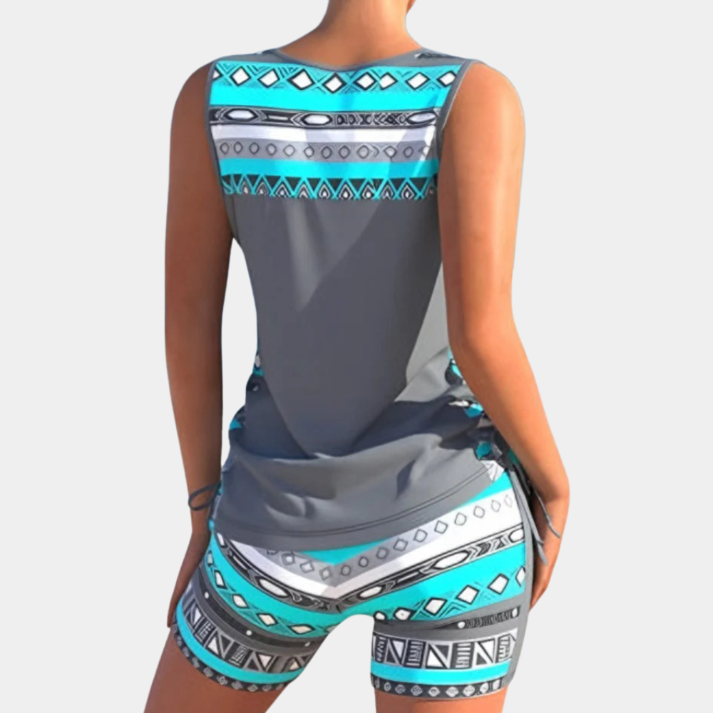 Rida | Figurschmeichelnder Verstellbarer Tankini Set