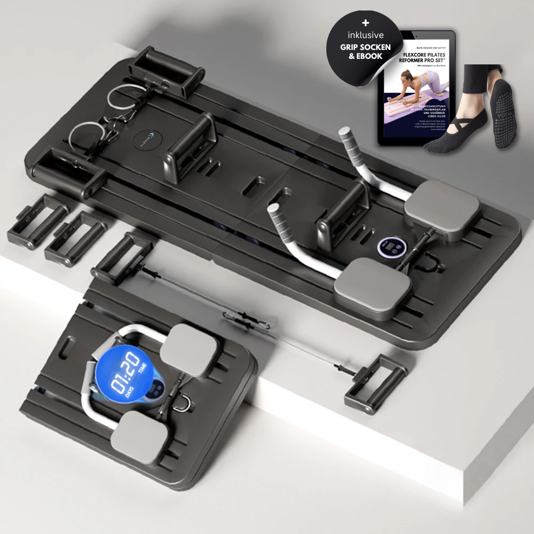 CoreFlex Pro™ Komplettes Pilates-Reformer-Set