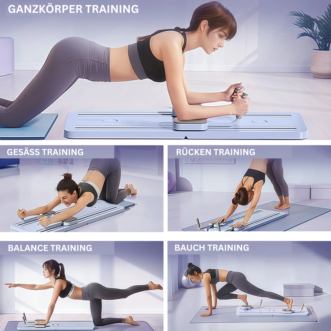 CoreFlex Pro™ Komplettes Pilates-Reformer-Set