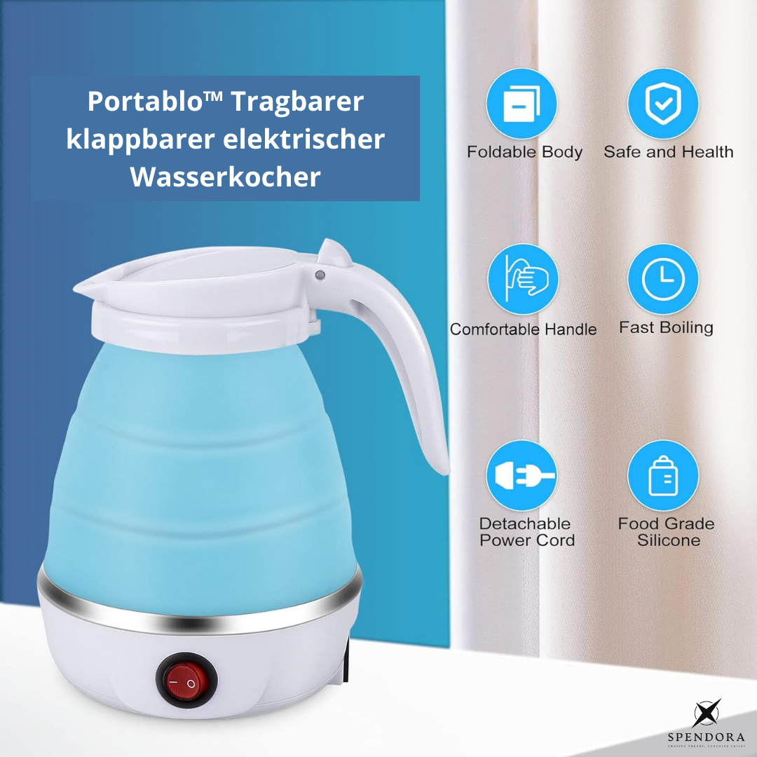 Portiva™ | Faltbarer Wasserkocher für unterwegs