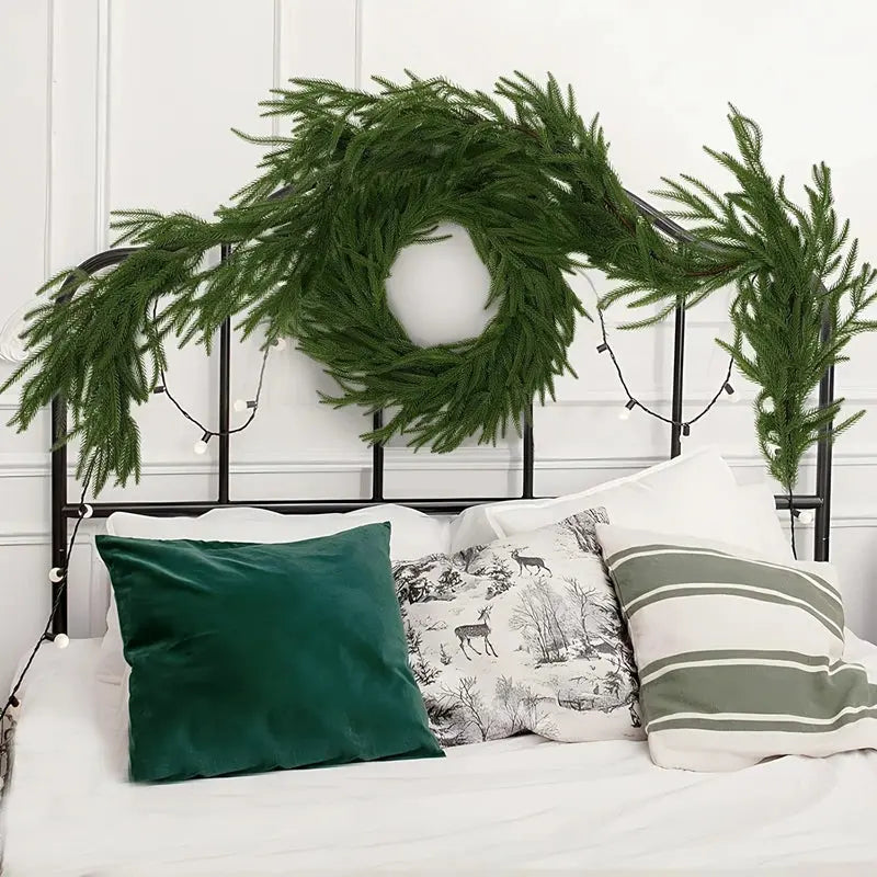 PineLux® | RoyaleWreath Kieferkranz – stilvolles Weihnachtsambiente