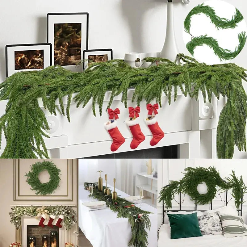 PineLux® | RoyaleWreath Kieferkranz – stilvolles Weihnachtsambiente