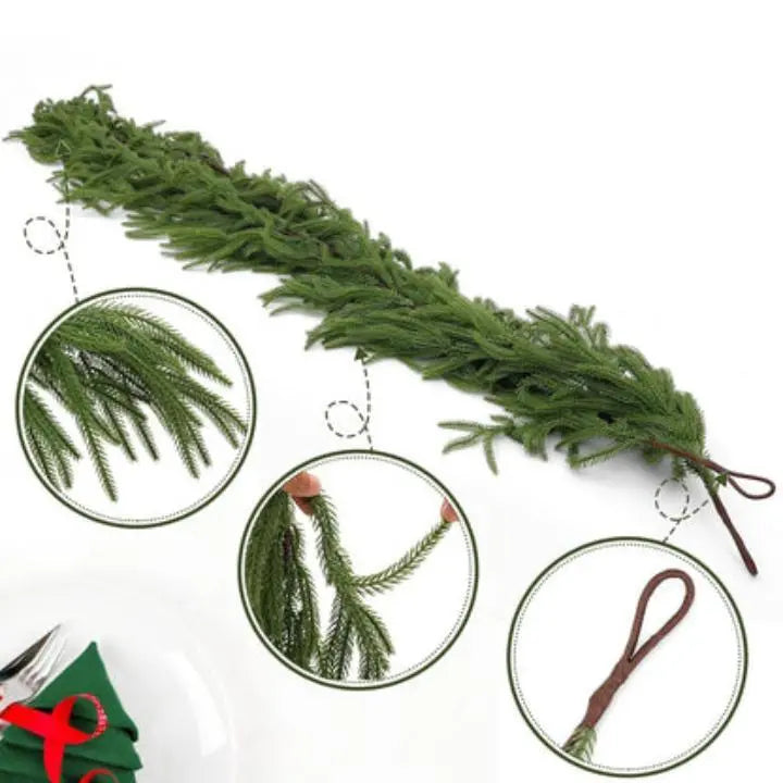 PineLux® | RoyaleWreath Kieferkranz – stilvolles Weihnachtsambiente