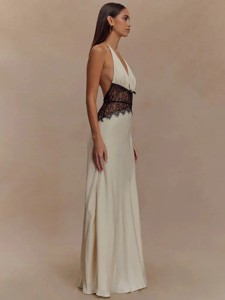50% OFF | LunaBare™ | Rückenfreies Maxikleid