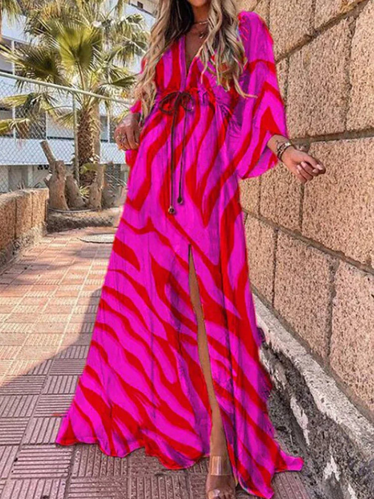 Eula® | Fließendes Kleid mit Print