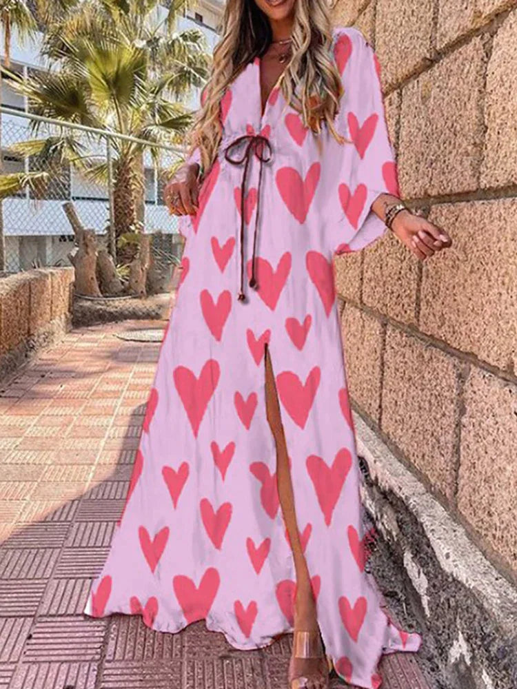 Eula® | Fließendes Kleid mit Print