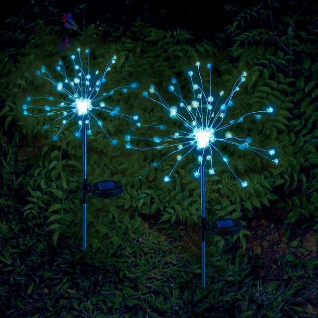 (1+1 Gratis) Solar-Gartenfeuerwerk - Erwecke deinen Garten zum Leben!