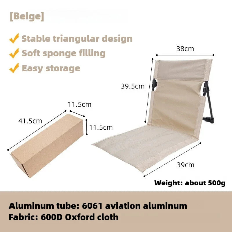 CampEase™ | Camping-Klappstuhl | Gepolstert für extra Komfort
