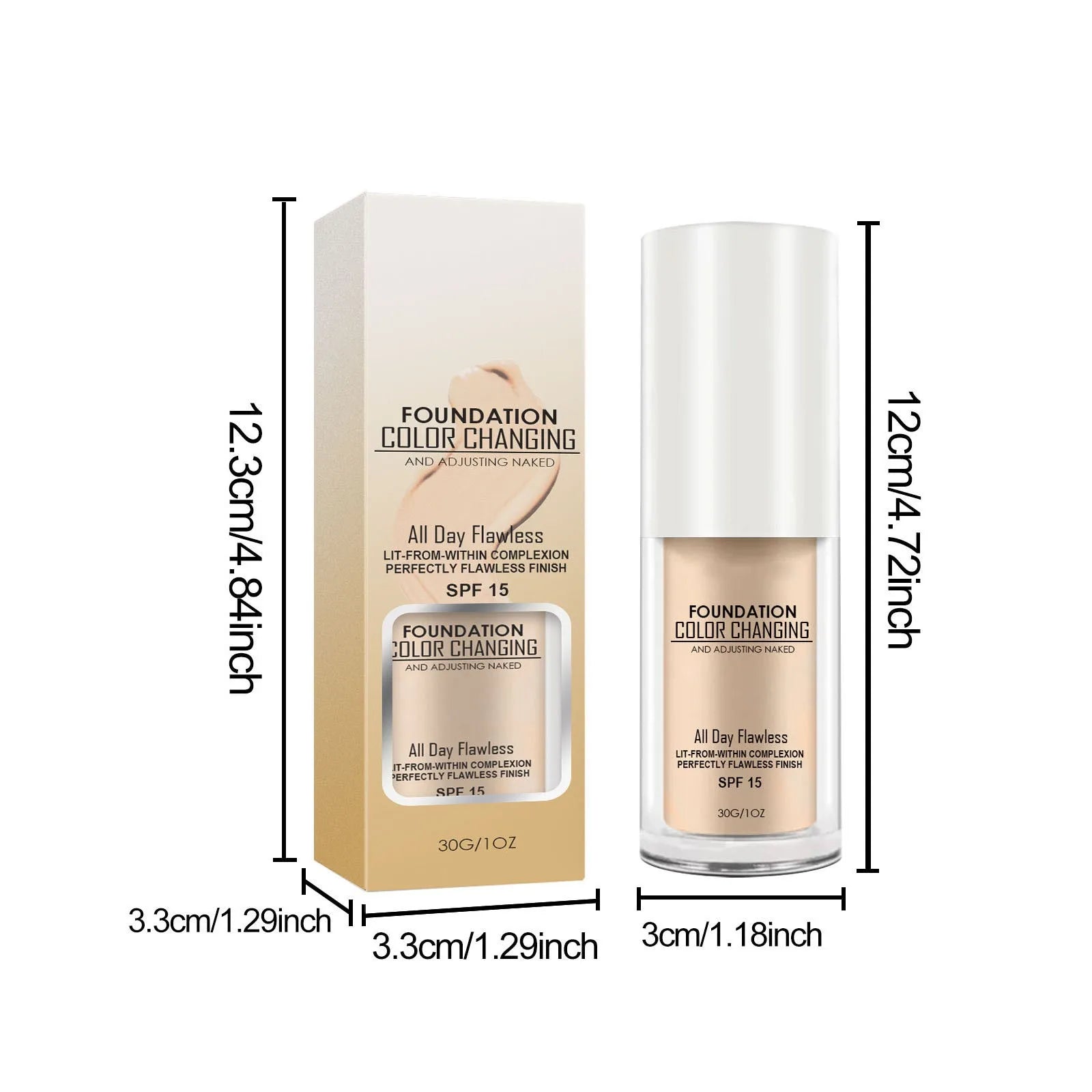 1+1 GRATIS | Glowify™ | Radiant Glow Foundation