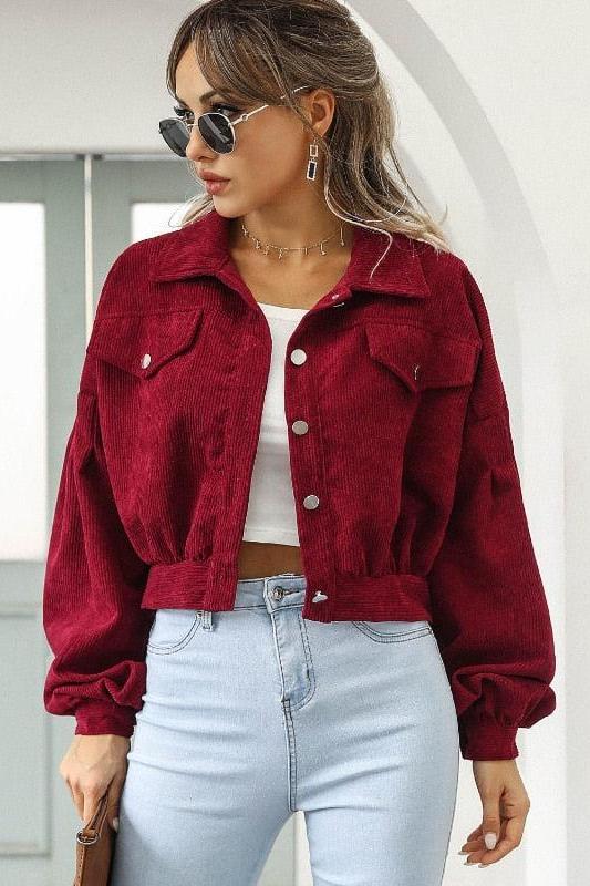 Pylomo Cord Kurzjacke