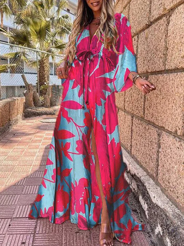 Eula® | Fließendes Kleid mit Print