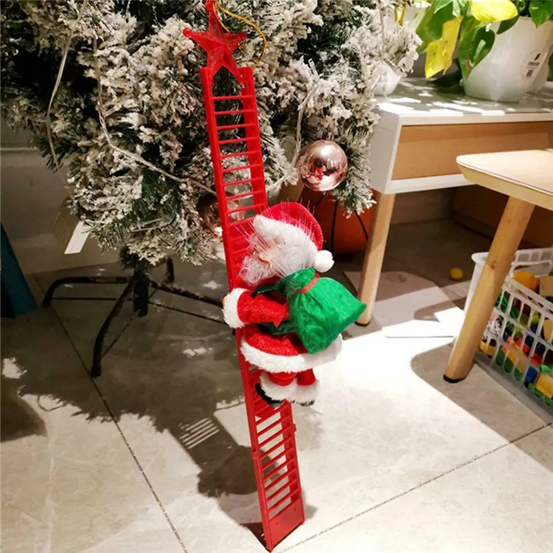 ClimbSanta® | LadderWalker Weihnachtsmann-Deko – magischer Bewegungs-Effekt