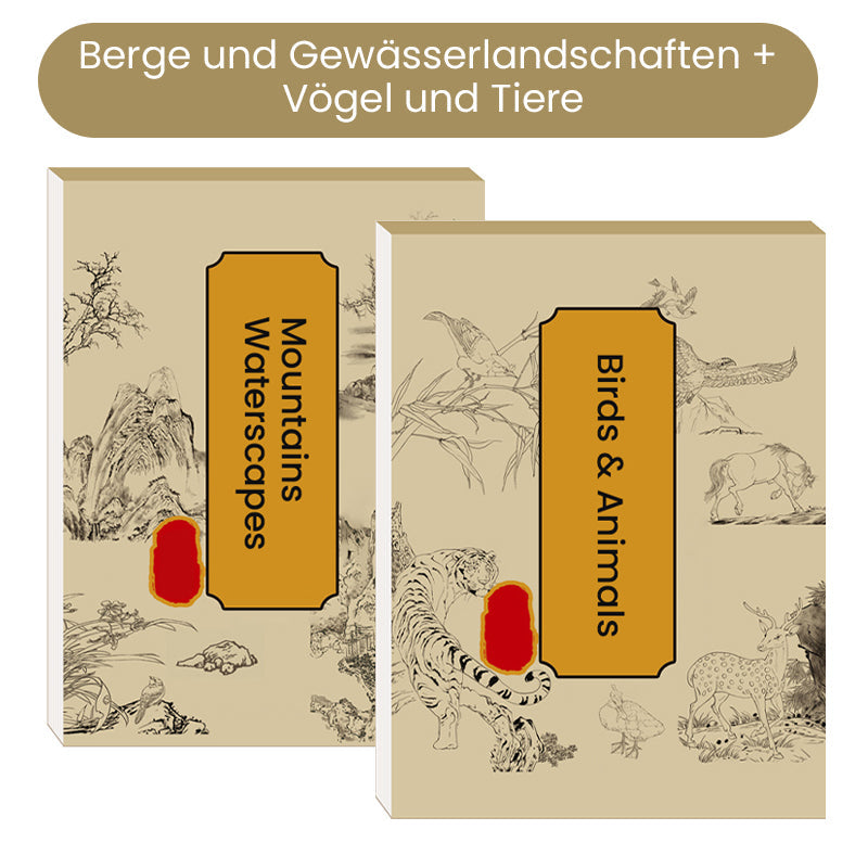 InkFlow™ | Traditionelles chinesisches Schriftzeichen-Album