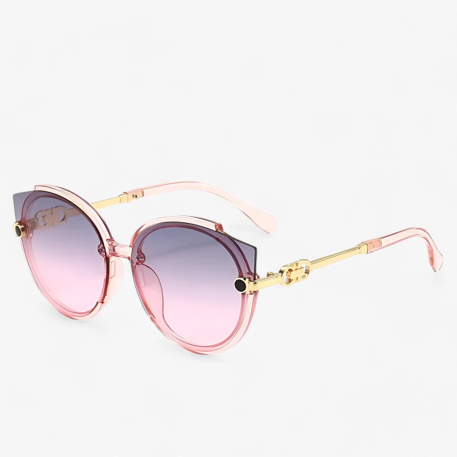Shana™ | Runde Sonnenbrille mit Farbverlauf