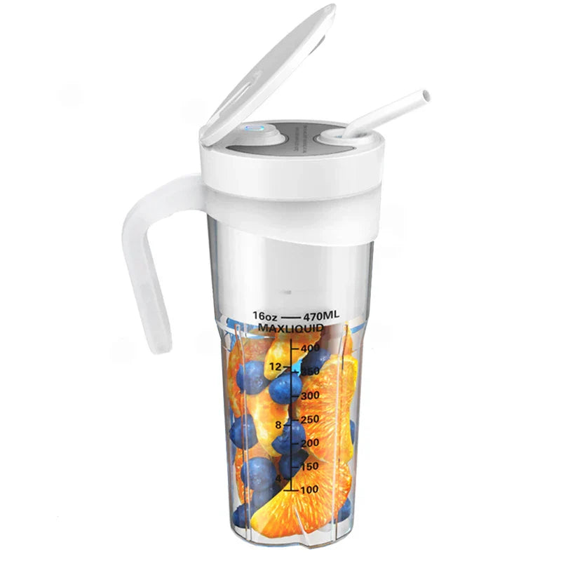 VitaBlend™ | Wiederaufladbarer Mini-Mixer mit 6 scharfen Klingen für Shakes und Smoothies