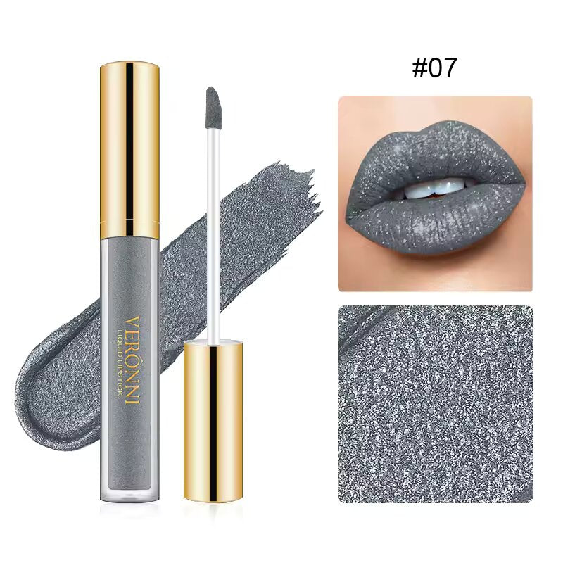 1+1 GRATIS | DiamondShine™ | Flüssiger Lippenstift Intensive Farbe, Mirror Gloss