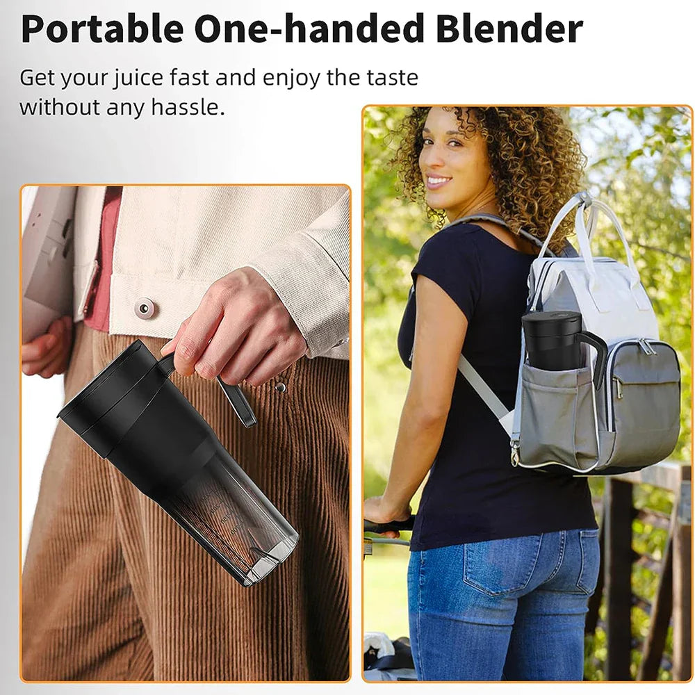 VitaBlend™ | Wiederaufladbarer Mini-Mixer mit 6 scharfen Klingen für Shakes und Smoothies