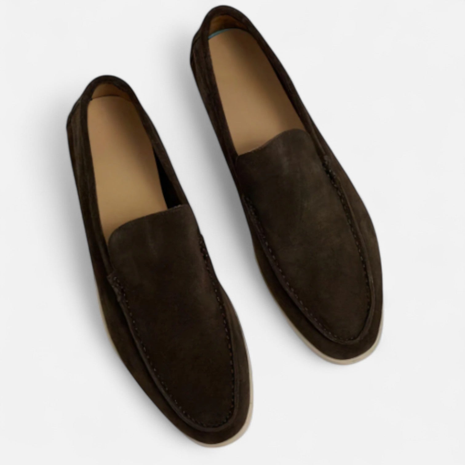 Men's Suede Slip-On Loafers – Heritage Style, Timeless Ease