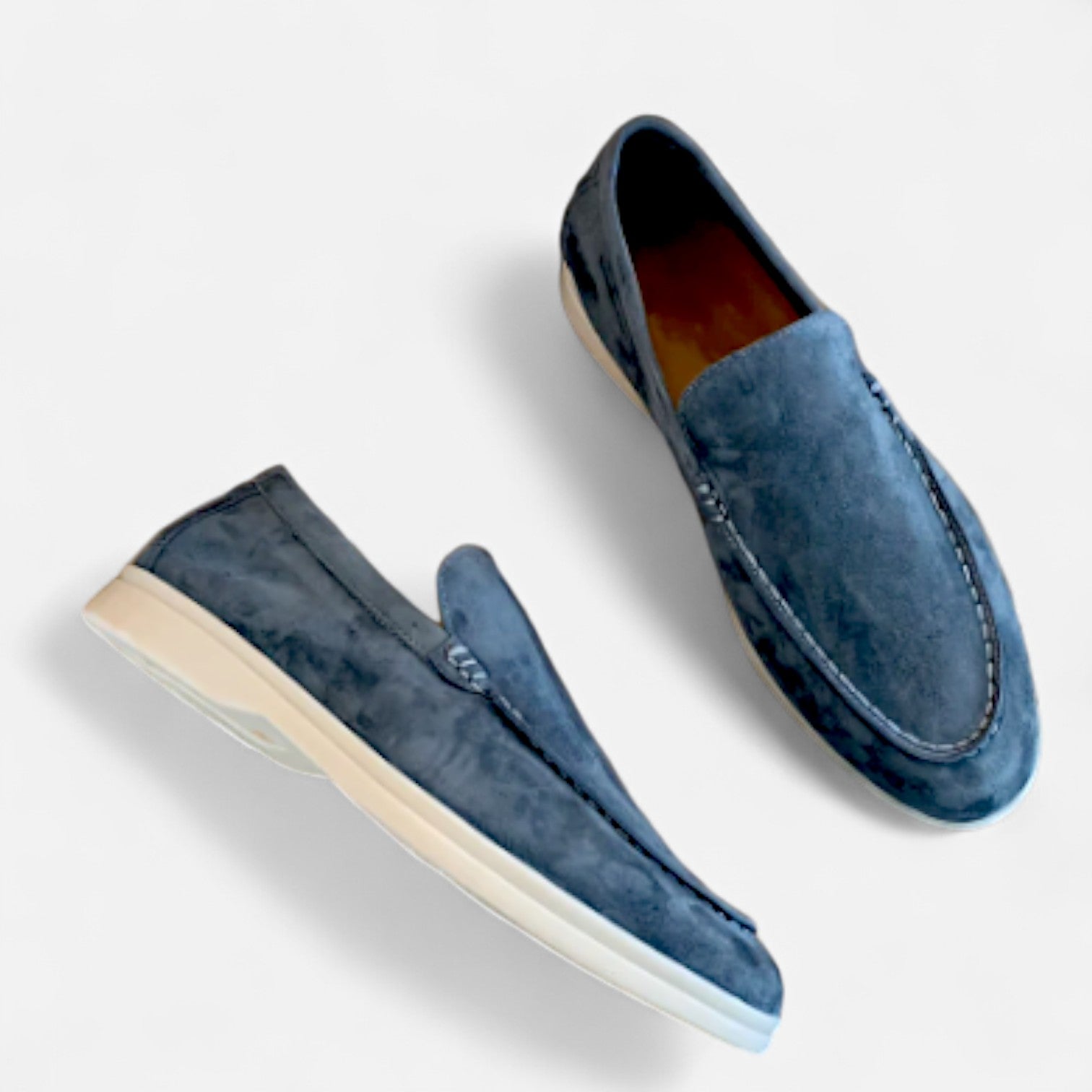 Men's Suede Slip-On Loafers – Heritage Style, Timeless Ease