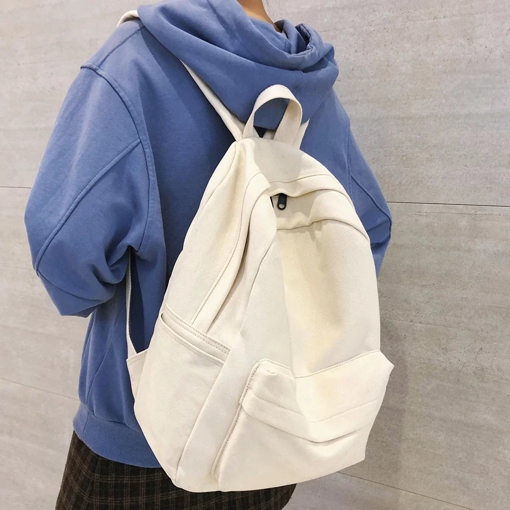 Packora® | Canvas-Schulrucksack