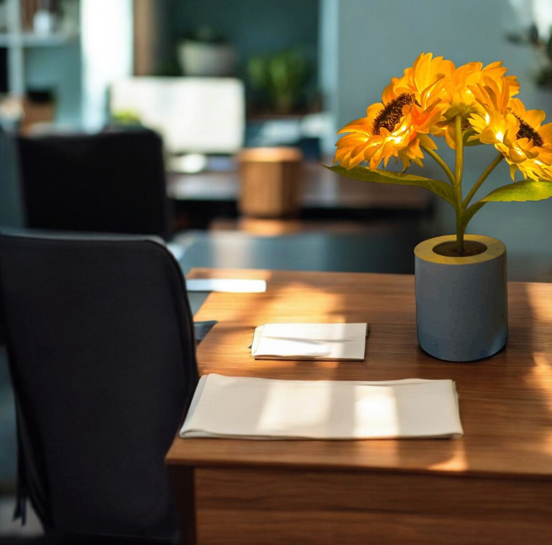 SunFlare™ | Sonnenblume Lampe