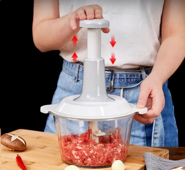 SlicePress™ | Kraftvolles Hacken in Sekundenschnelle